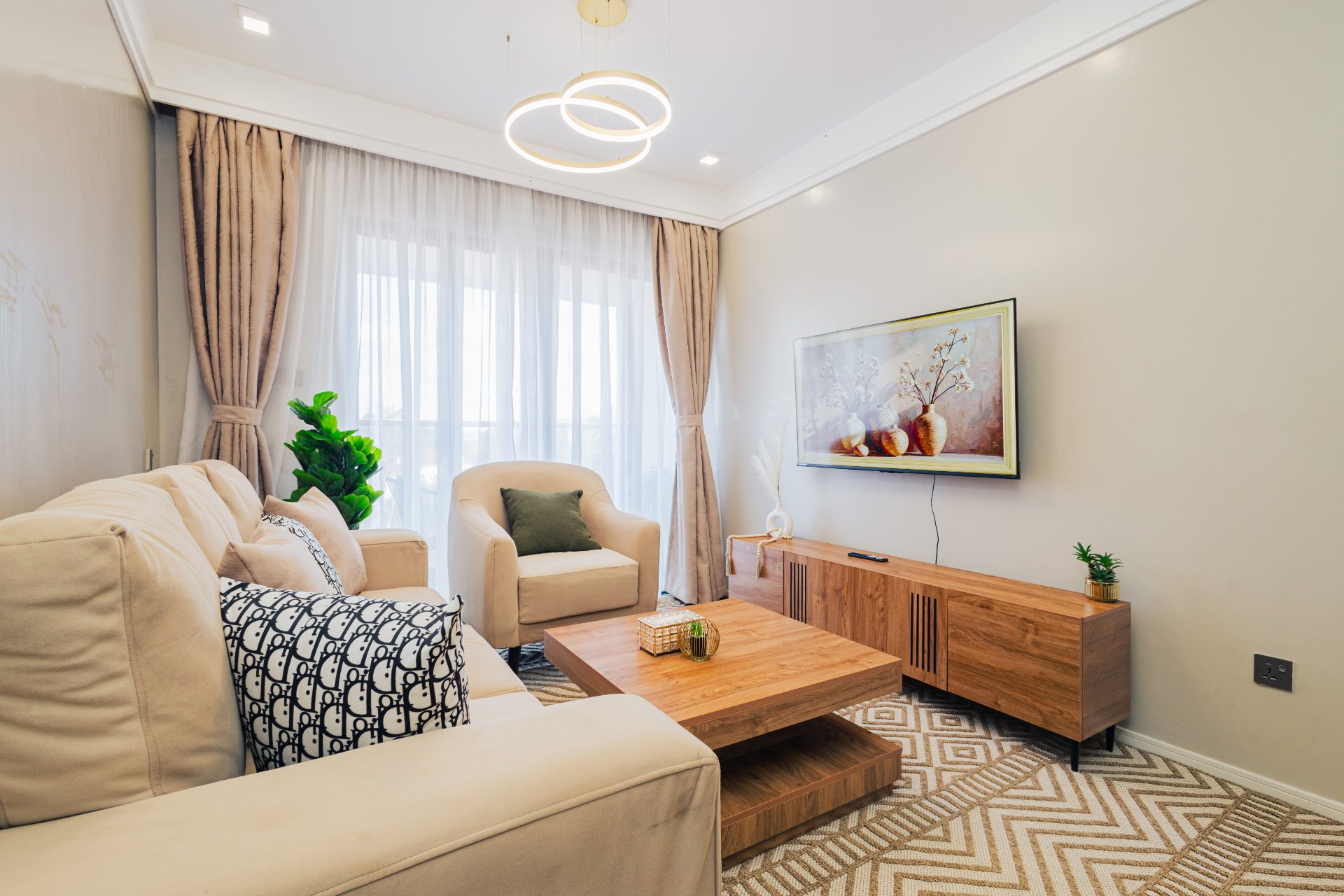 Everlett Stays|Lavington|Modern Peaceful 1BR| Junction Mall, photo 4 of 12
